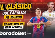 Apuestas del partido Barcelona vs Real Madrid con las mejores cuotas y mercados del país. ¡Ingresa ya!