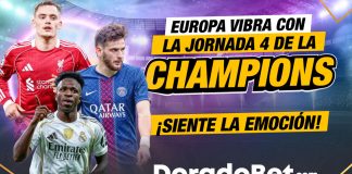 La Champions League: jornada 4 con duelos imperdibles Apuestas de la Champions League jornada 4 con los mejores mercados y cuotas del país. ¡Ingresa ya!