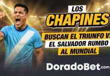 Apuestas del partido El Salvador vs Guatemala en Doradobet con las mejores cuotas y mercados del país. ¡Ingresa ya!
