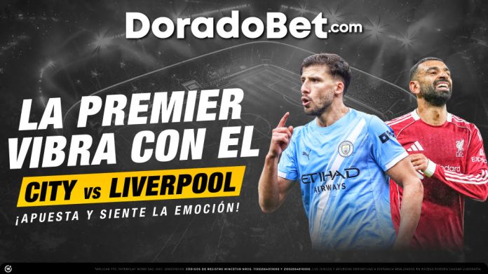 City-vs-liverpool---Premier-Leag Pronóstico del partido Manchester City vs Liverpool por la Premier League con las mejores cuotas y mercados del país. ¡Entra ya!