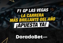 Apuestas de la F1 Gp Las Vegas con los mejores mercados y cuotas de Ecuador. ¡Ingresa a Doradobet y haz tus pronósticos!