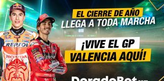 Apuestas del MotoGp Valencia con las mejores cuotas y mercados del país. ¡Ingresa ya y haz tus apuestas!
