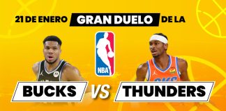Thunders vs Bucks partido NBA del 21 de enero con análisis completo, pronósticos de baloncestro y apuestas deportivas Guatemala en Doradobet