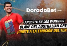 Australian Open 2026 en Melbourne con los mejores tenistas del mundo y diferentes mercados de apuestas en Doradobet Ecuador