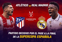 Atlético de Madrid vs Real Madrid en las semifinales de la Supercopa Española 2026, partido clave del 8 de enero en Jeddah, Arabia Saudita. Ideal para apostadores interesados en apuestas deportivas Guatemala