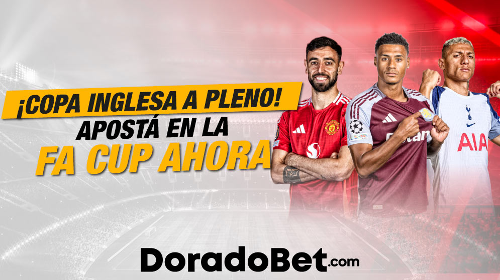 Partidos de la tercera ronda de la FA Cup 10 y 11 de enero para apostar en vivo Costa Rica en Doradobet, incluyendo equipos grandes y clubes sorpresa