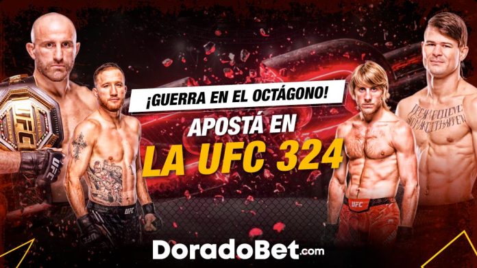 Gaethje vs. Pimblett en UFC 324 con cuotas actualizadas para apuestas deportivas Costa Rica en Doradobet