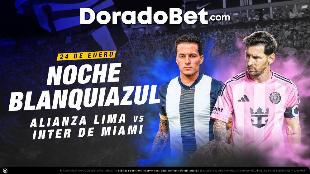 Amistoso internacional entre Alianza Lima vs Inter de Miami, vívelo en Doradobet Perú destacando la acción y el entretenimiento del encuentro con cuotas y mercados variados.
