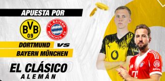 Apuestas Dortmund vs Bayern: pronóstico del clásico alemán Apuestas Dortmund vs Bayern 28 de febrero 2026 con pronósticos y cuotas actualizadas en Doradobet Guatemala