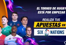 Six Nations Championship con las principales selecciones europeas y oportunidades de apuestas rugby Six Nations disponibles en Doradobet desde Guatemala