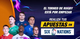 Six Nations Championship con las principales selecciones europeas y oportunidades de apuestas rugby Six Nations disponibles en Doradobet desde Guatemala