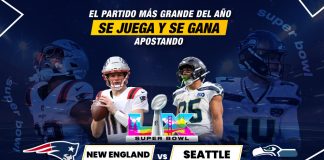 Seattle Seahawks vs New England Patriots Super Bowl LX 2026 apuestas NFL Doradobet Guatemala. No te lo puedes perder.