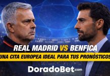 Real Madrid vs Benfica en Lisboa por el playoff de la Champions League 2026 con Mbappé como figura clave.