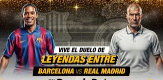 Apuestas deportivas seguras en Doradobet para el partido Barcelona vs Real Madrid en la Copa de Leyendas 2026 en Costa Rica.