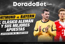 Análisis completo del Borussia Dortmund vs. Bayern Munich por la Bundesliga 2026. Regístrate y apuesta en Doradobet ahora.