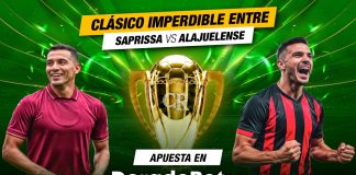 Saprissa vs Alajuelense: El clásico costarricense El clásico nacional se vive en Doradobet. Viví el duelo Saprissa vs Alajuelense con mercados actualizados y cuotas competitivas. Regístrate ya.