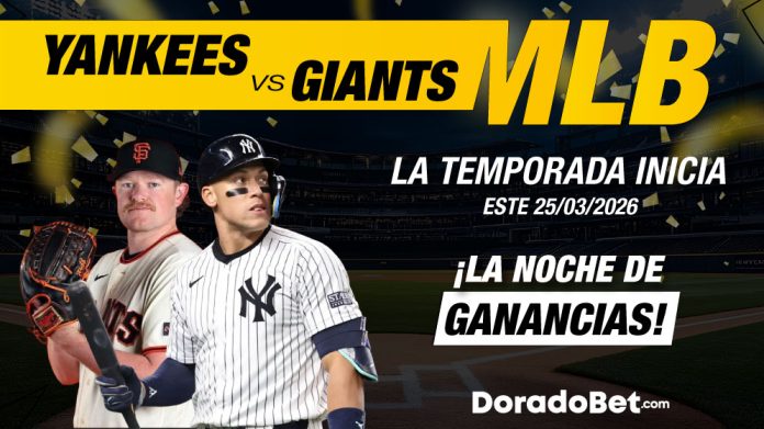 yankees vs giants opening night mlb apuestas baseball