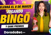 Día de la mujer celebrando con juegos de bingo online en DoradoBet Costa Rica