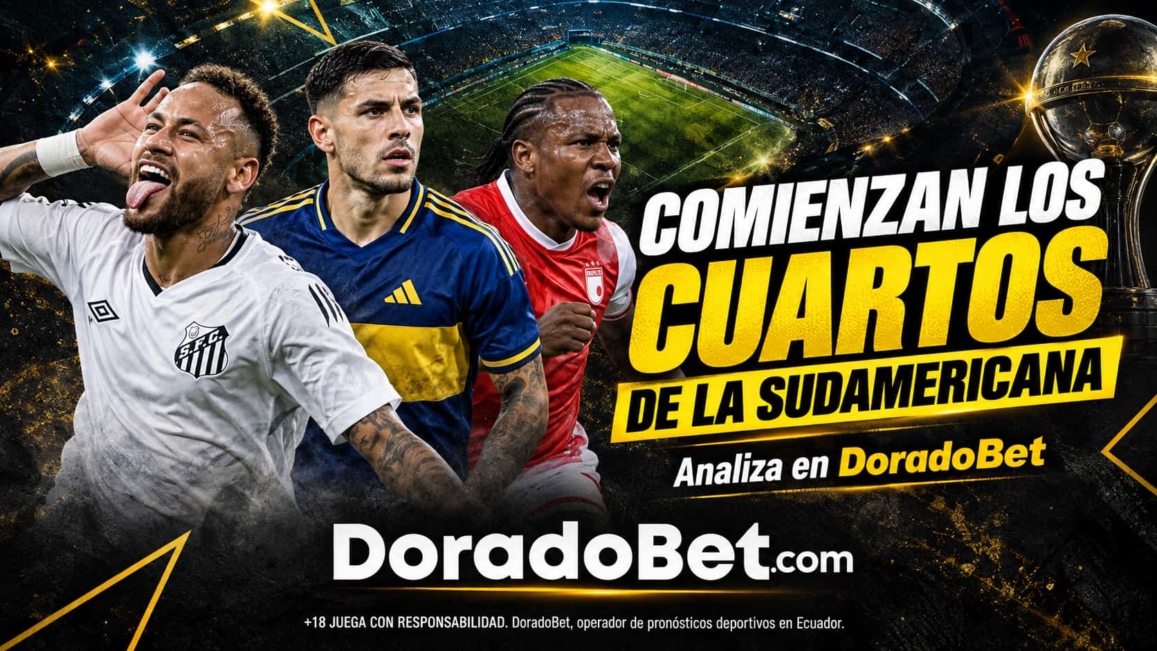 Comienzan los cuartos de final de la Copa Sudamericana 2026