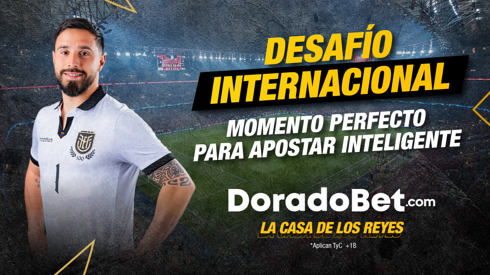 Ecuador vs Países Bajos pronóstico del partido amistoso internacional de La Tri en tu casa de apuestas Doradobet.