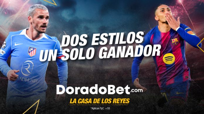 Atlético de Madrid vs Barcelona partido de LaLiga con pronostico apuestas deportivas en Ecuador.