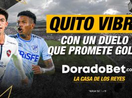 Partido LDU vs U Católica por la Liga Ecuabet 2026 disputado en el Estadio Rodrigo Paz Delgado entre Liga de Quito y Universidad Católica.
