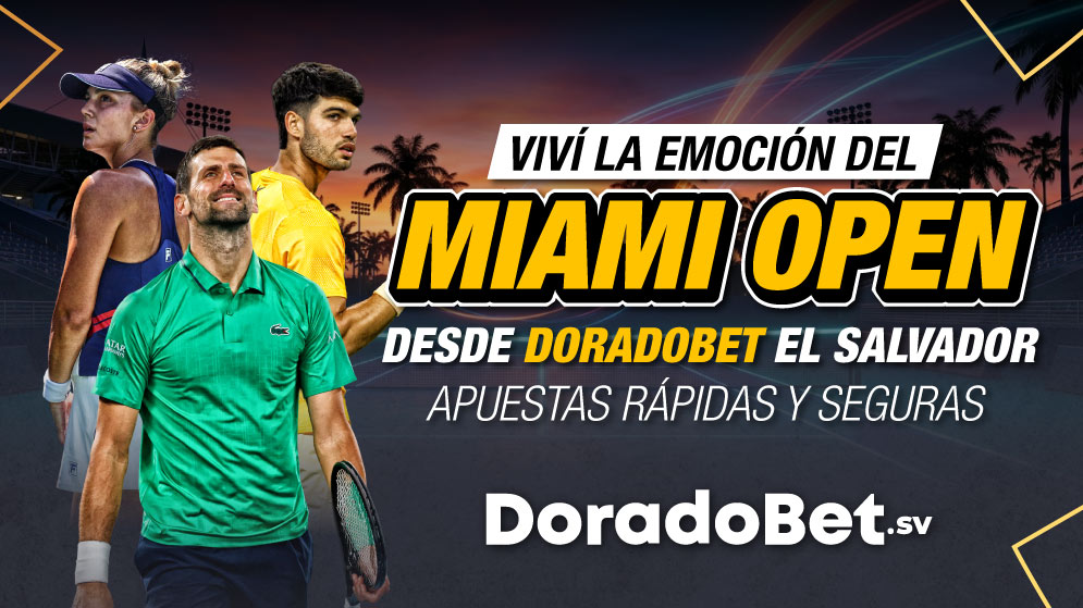 Guía detallada de apuestas deportivas en el Miami Open 2026, con estrategias y recomendaciones para usuarios de Doradobet en El Salvador.