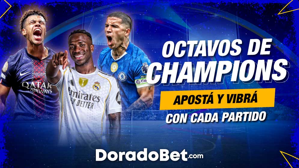 UEFA Champions League octavos de final partidos y apuestas deportivas en DoradoBet