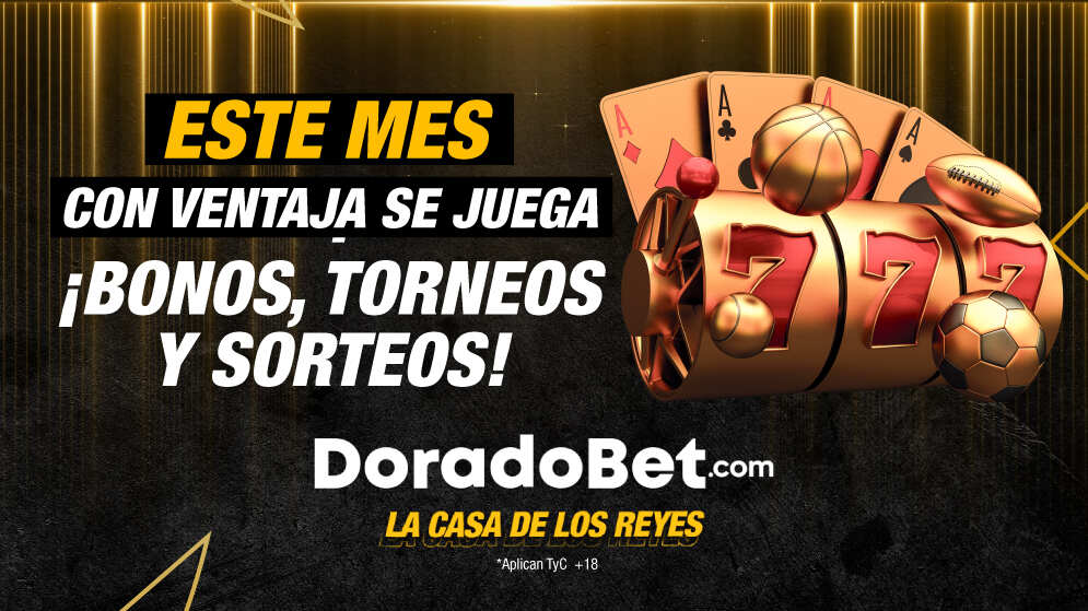 Promociones de marzo en DoradoBet Ecuador con bono de bienvenida, cashback, torneos de apuestas y sorteos.