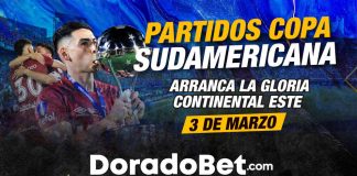 Calendario oficial y partidos Copa Sudamericana 2026 con cruces de la primera fase y equipos ecuatorianos.