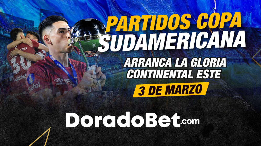 Calendario oficial y partidos Copa Sudamericana 2026 con cruces de la primera fase y equipos ecuatorianos.
