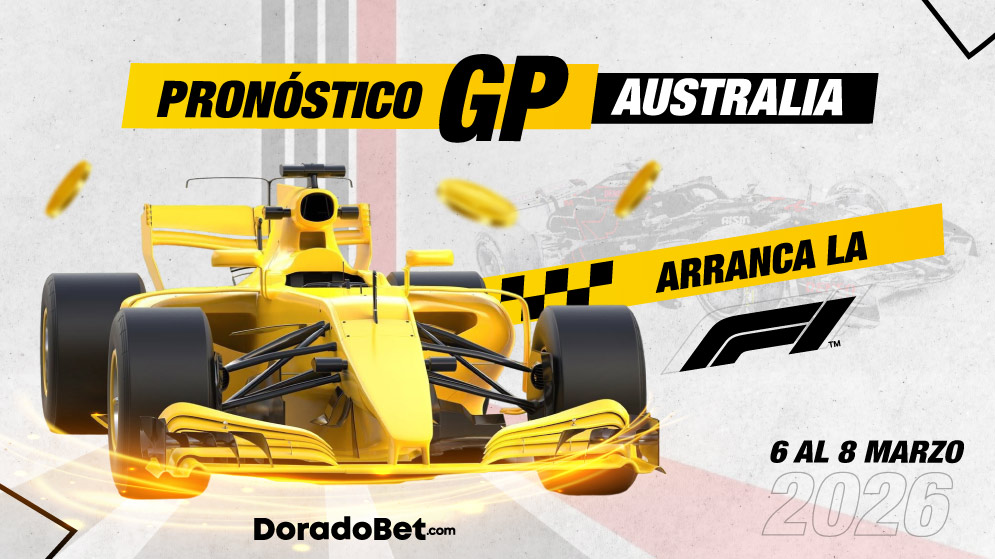 Pronóstico GP Australia F1 2026 con análisis de pilotos favoritos y estrategias para apuestas deportivas en Doradobet Guatemala.