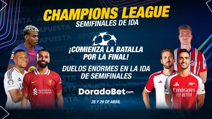 ¡Comienza la batalla por la final! Duelos enormes en la ida de champions league 2026