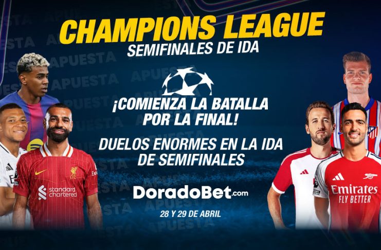 ¡Comienza la batalla por la final! Duelos enormes en la ida de champions league 2026