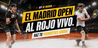Analiza cómo va el ATP de Madrid como un experto y realiza tus pronósticos deportivos con una de las mejores casas de apuestas, DoradoBet.