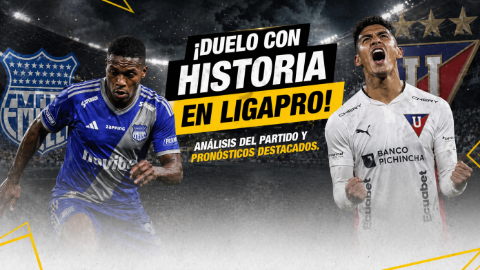 Partidazo en la Liga Pro entre LDU de Quito vs Emelec. Descubre el análisis detallado para tus pronósticos deportivos y apuesta informado en DoradoBet.