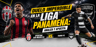 Sporting san miguelito vs Tauro fc en un encuentro que promete emociones. Realiza tus pronósticos en Doradobet y ten posibilidades de ganar.