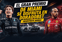El GP de Miami lo vives en DoradoBet Panamá. Analiza y apuesta ahora.