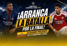 Analiza la semifinales ida Champions League con presencia de nuestros jugadores ecuatorianos. Realiza ya tus pronósticos en DoradoBet Ecuador.