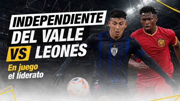 Independiente del Valle vs Leones por la Liga Ecuabet 2026, partido clave de la fecha 11 con IDV defendiendo el liderato y Leones buscando salir del fondo de la tabla.