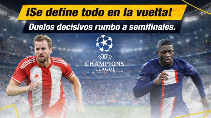 Análisis completo de la vuelta de los cuartos de final Champions League 2026 con partidos, favoritos, resultados de ida y pronóstico Champions League para apostar mejor.