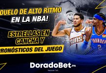 Partido NBA: Phoenix Suns vs Oklahoma City Thunder, análisis y apuestas partido nba Phoenix Suns vs Oklahoma City Thunder apuestas DoradoBet Panama.