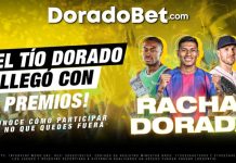 Sorteo el tío dorado en Doradobet Perú con premios y viaje al Mundial