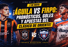 aguila vs firpo partido liga del salvador clausura 2026