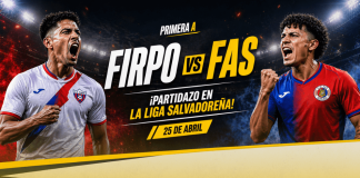 firpo vs fas partido liga mayor el salvador