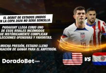 El debut de Estados Unidos en la Copa 2026 NO será sencillo.Paraguay llega como uno de esos rivales incómodos que históricamente complican a selecciones ofensivas y favoritas. Mucha presión, estadio lleno y obligación de ganar para el anfitrión.