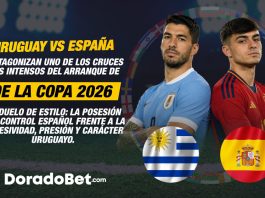 Uruguay vs España protagonizan uno de los cruces más intensos del arranque de la Copa 2026. Un duelo de estilos: la posesión y el control español frente a la agresividad, presión y carácter uruguayo. Un partido con aroma a cuartos de final que podría definir al líder del grupo… y dejar al primer gran candidato al borde de la eliminación.