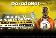 Bono de Bienvenida DoradoBet: apostá sin rollover y recibí hasta 300% + giros gratis