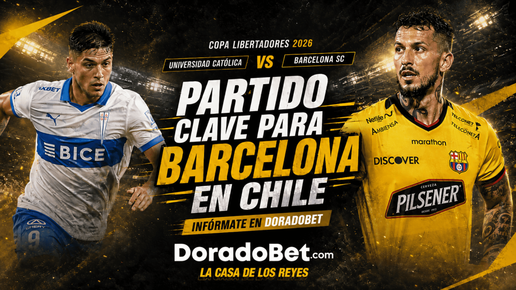 Partido clave en Chile. Analiza y apuesta en DoradoBet y ten posibilidades de ganar mucho más.