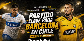 Partido clave en Chile. Analiza y apuesta en DoradoBet y ten posibilidades de ganar mucho más.
